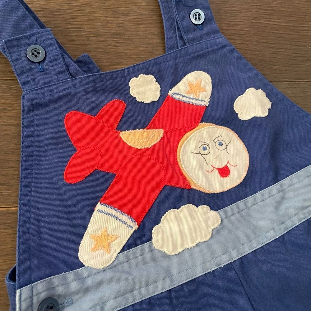 Vintage Popsicle baby shortalls overalls shorts size 24 months - Picture 3 of 4